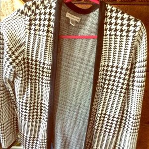 Croft and Barrow Plaid Sweater Petite small